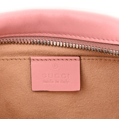 Gucci Calfskin Matelasse Small GG Marmont Chain Shoulder Bag Wild Rose 6 of 11