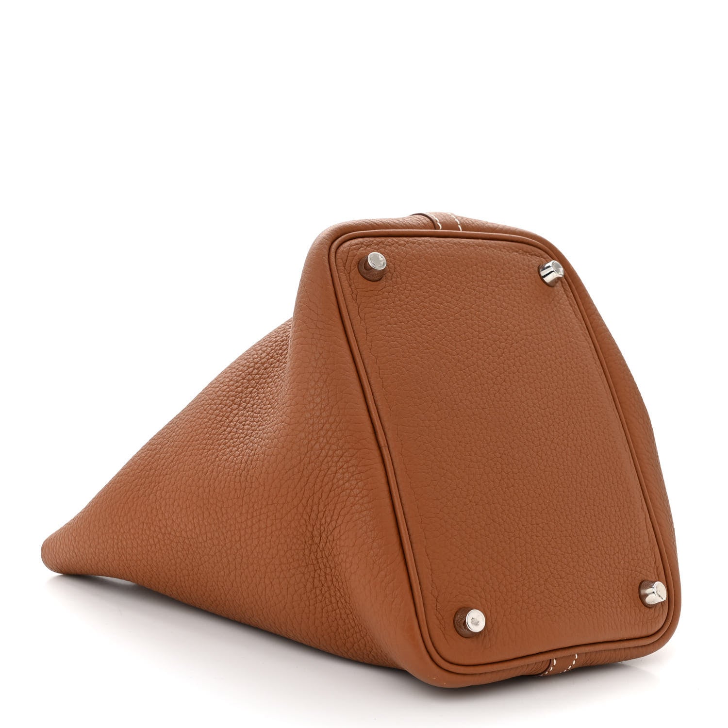 Hermes Taurillon Clemence Picotin Lock 18 PM Gold 4 of 11
