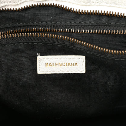 Balenciaga Agneau Graffiti All Over Classic Hardware S City White Bleu Rouge 7 of 13
