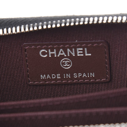 Chanel Caviar Quilted Zip Coin Purse Black 6 of 8