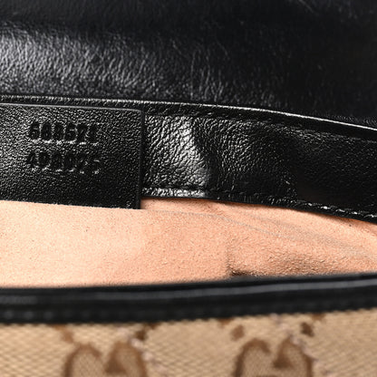 Gucci Monogram Azalea Calfskin Matelasse Diagonal Mini GG Marmont Top Handle Shoulder Bag Beige Ebony Black 7 of 10