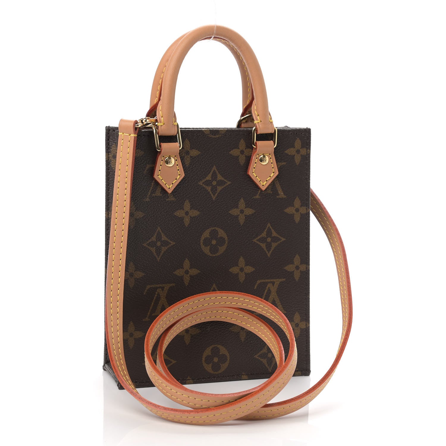 Louis Vuitton Monogram Petit Sac Plat 3 of 8