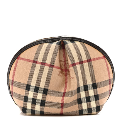 Burberry House Check Small Cosmetic Pouch Brown 1 of 9