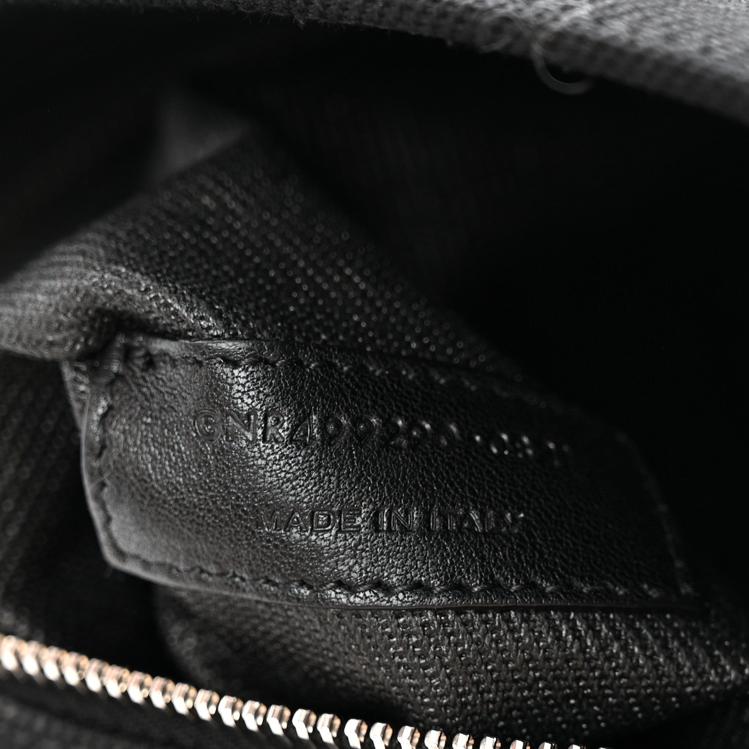 Saint Laurent Linen Calfskin Rive Gauche Tote Black 7 of 10
