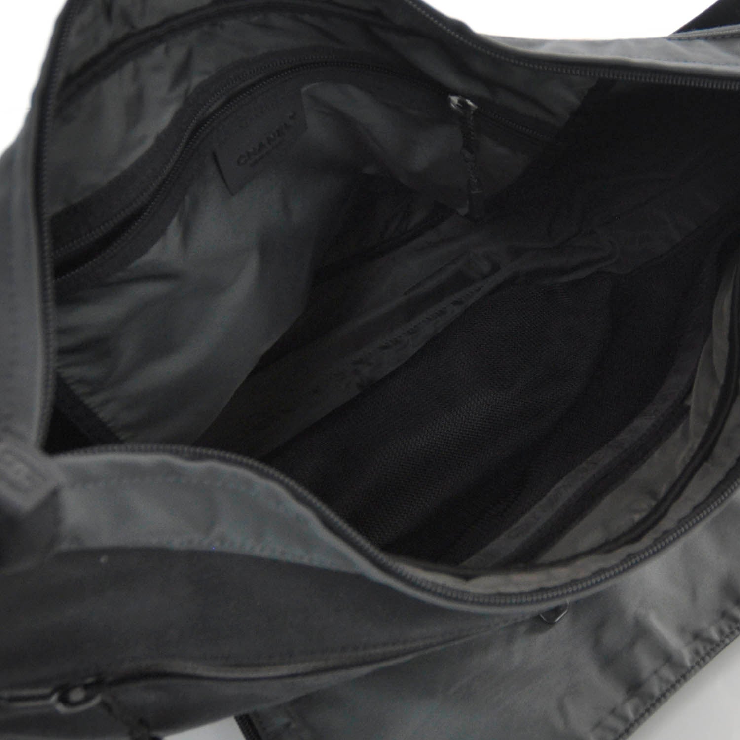 Chanel Nylon Sport Bag Black 6 of 7