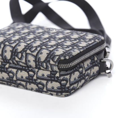 Christian Dior Oblique Pouch Navy Blue 11 of 11