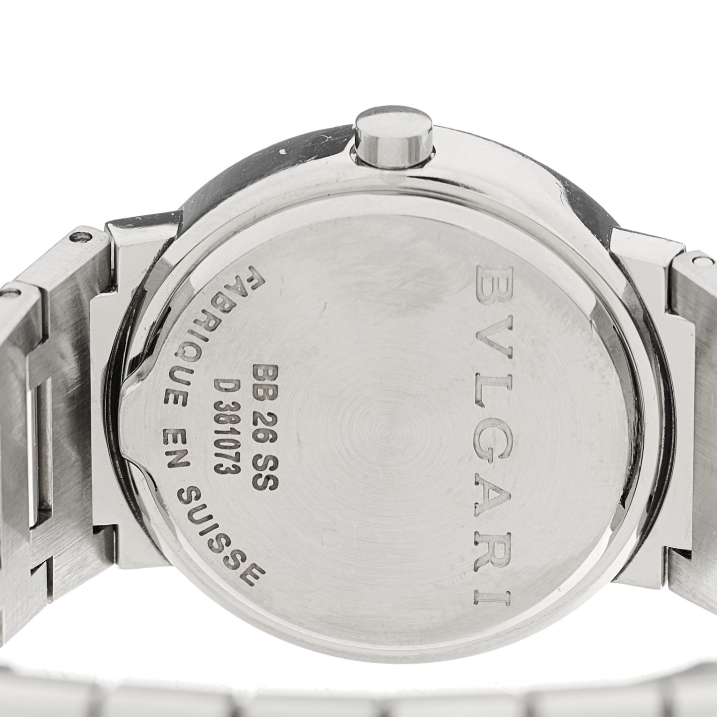 Stainless Steel 26mm Quartz Watch Black