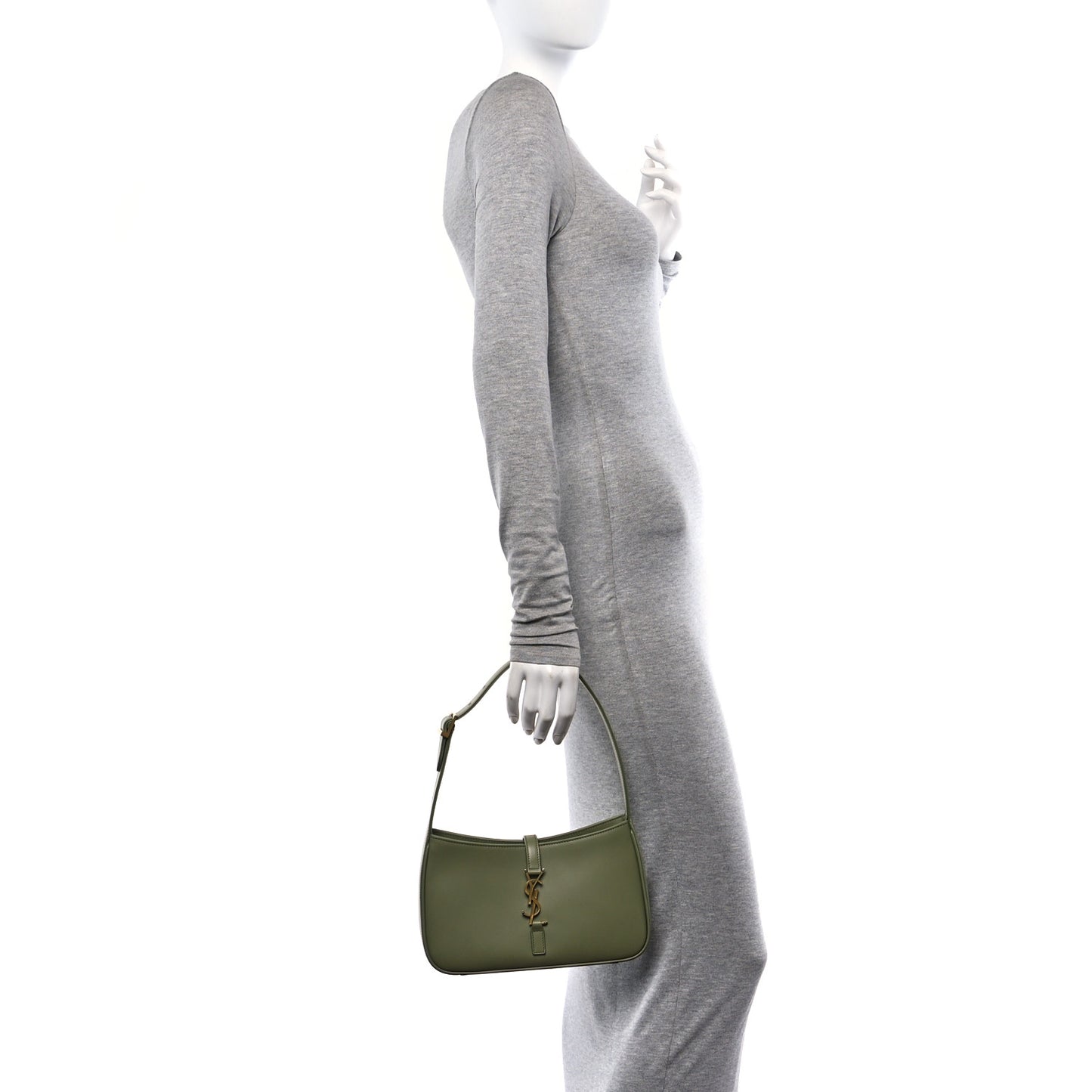 Smooth Calfskin Le 5 A 7 Hobo Pistache