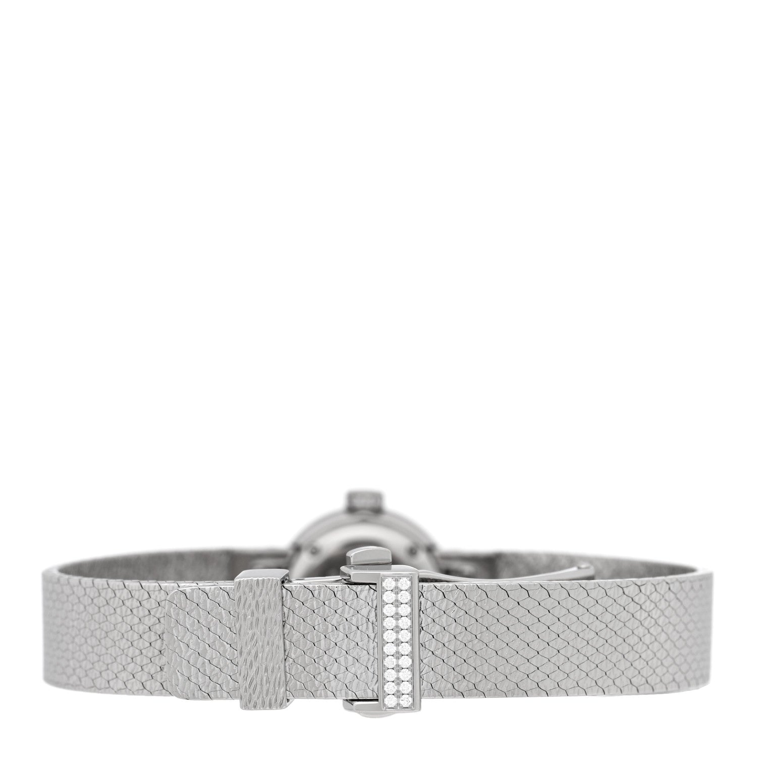 Christian Dior Stainless Steel Diamond Bezel Blue Mother of Pearl 19mm La D De Dior Quartz Watch 3 of 4