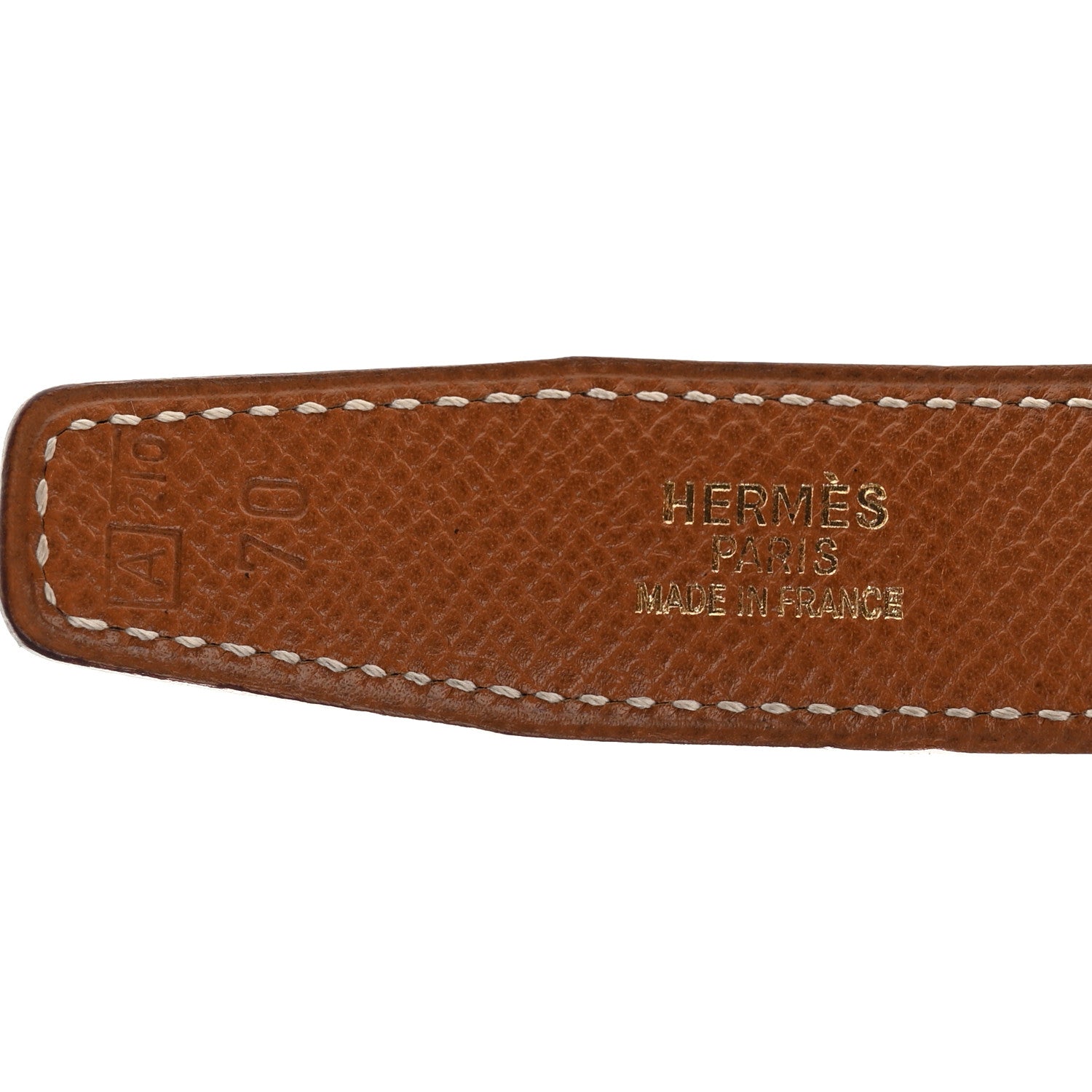 Hermes Swift Epsom 24mm Constance H Belt 70 Black Gold 3 of 6