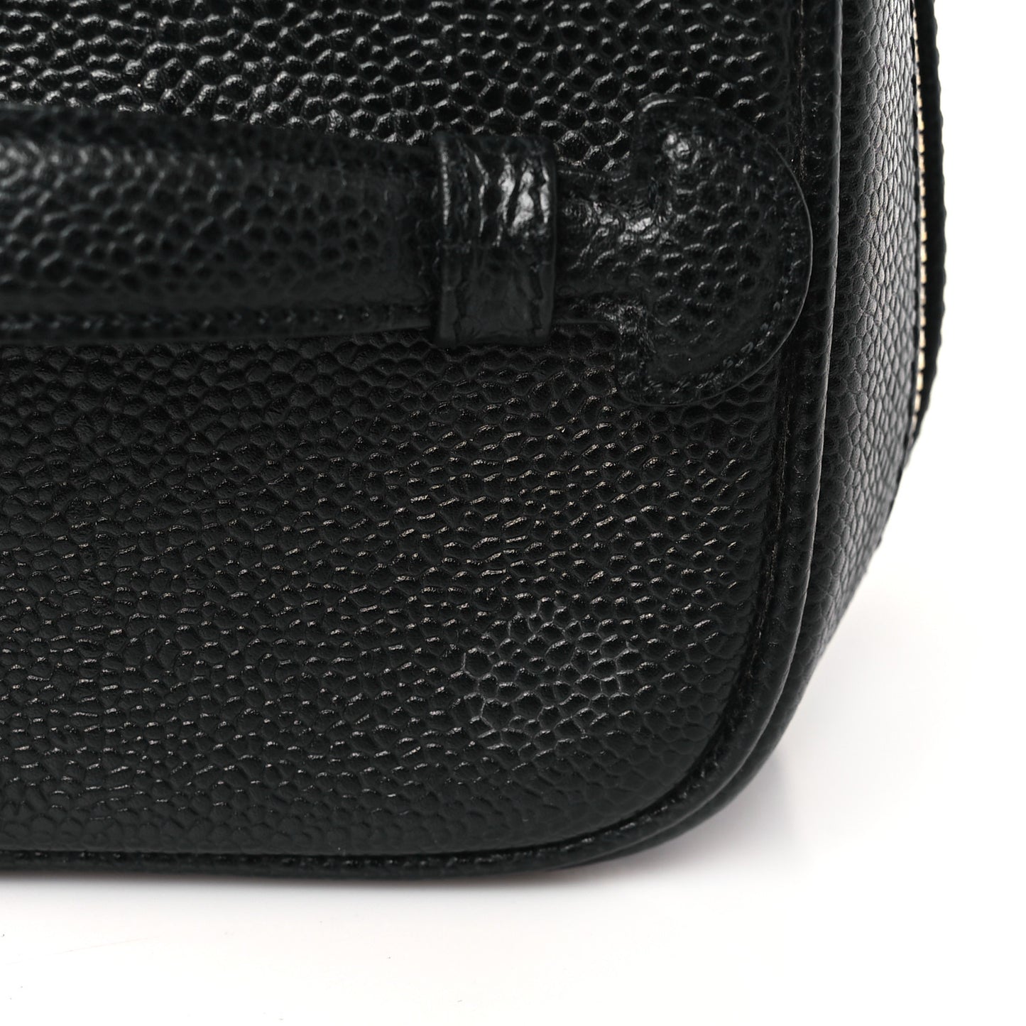 Caviar Cosmetic Vanity Bag Black