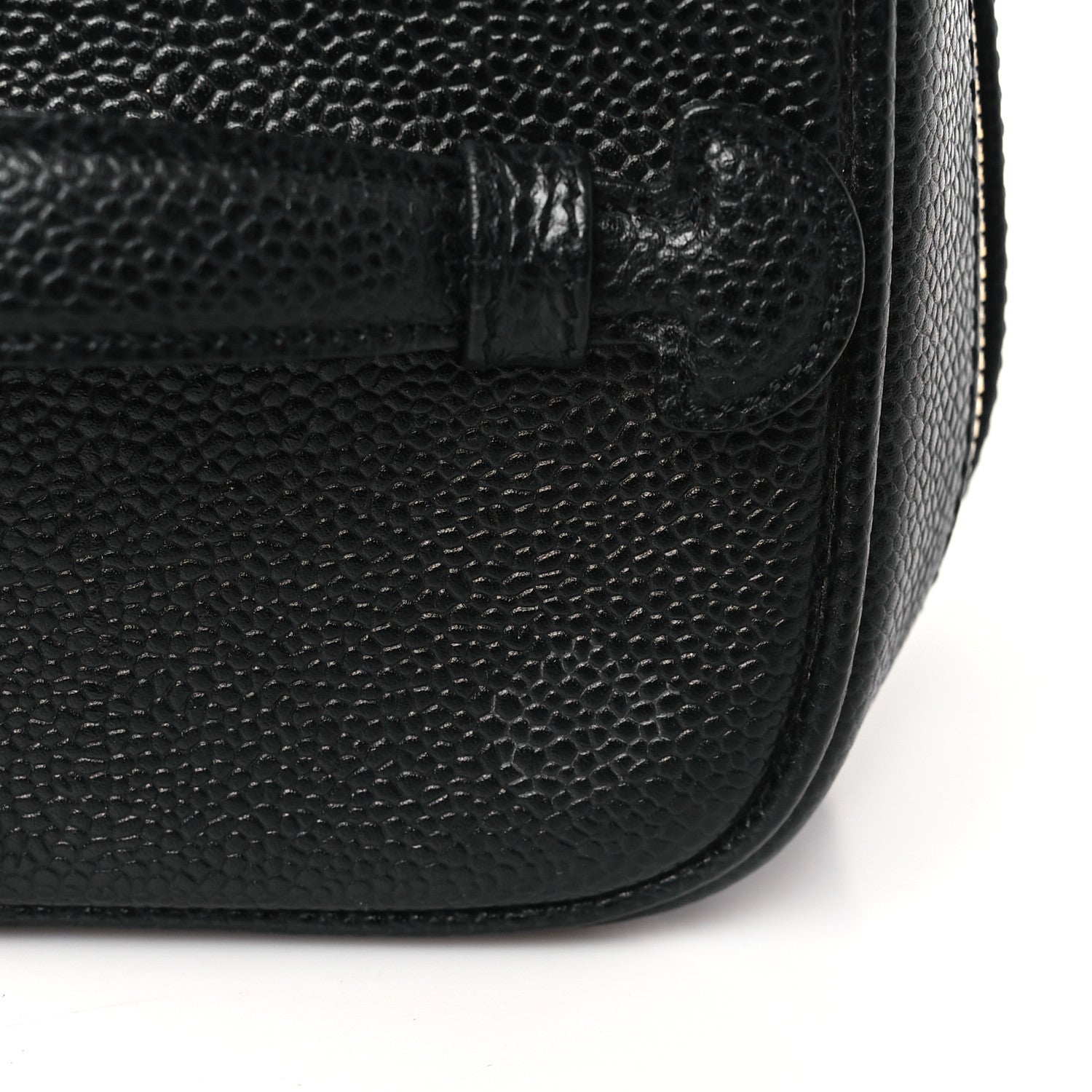 Chanel Caviar Cosmetic Vanity Bag Black 12 of 12