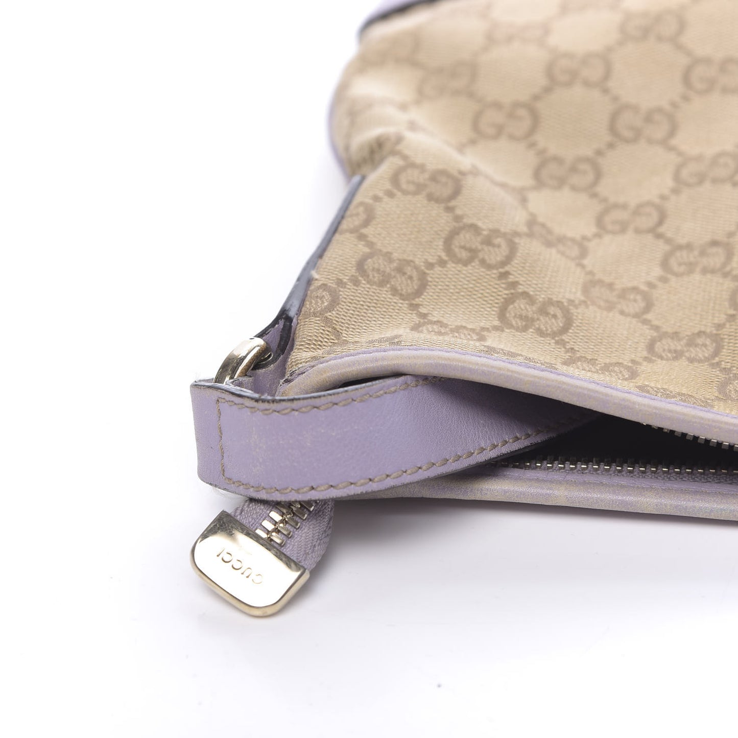 Monogram Messenger Bag Purple