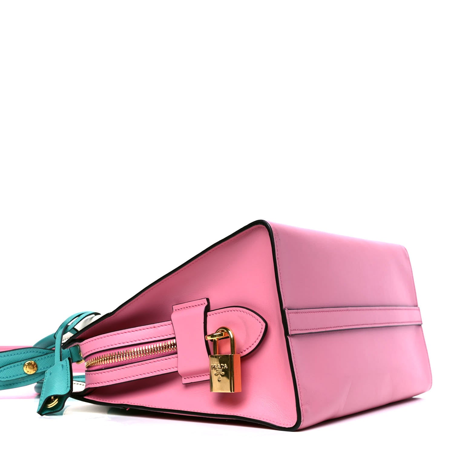 Prada City Calf Saffiano Medium Esplanade Tote Begonia Giad 6 of 8