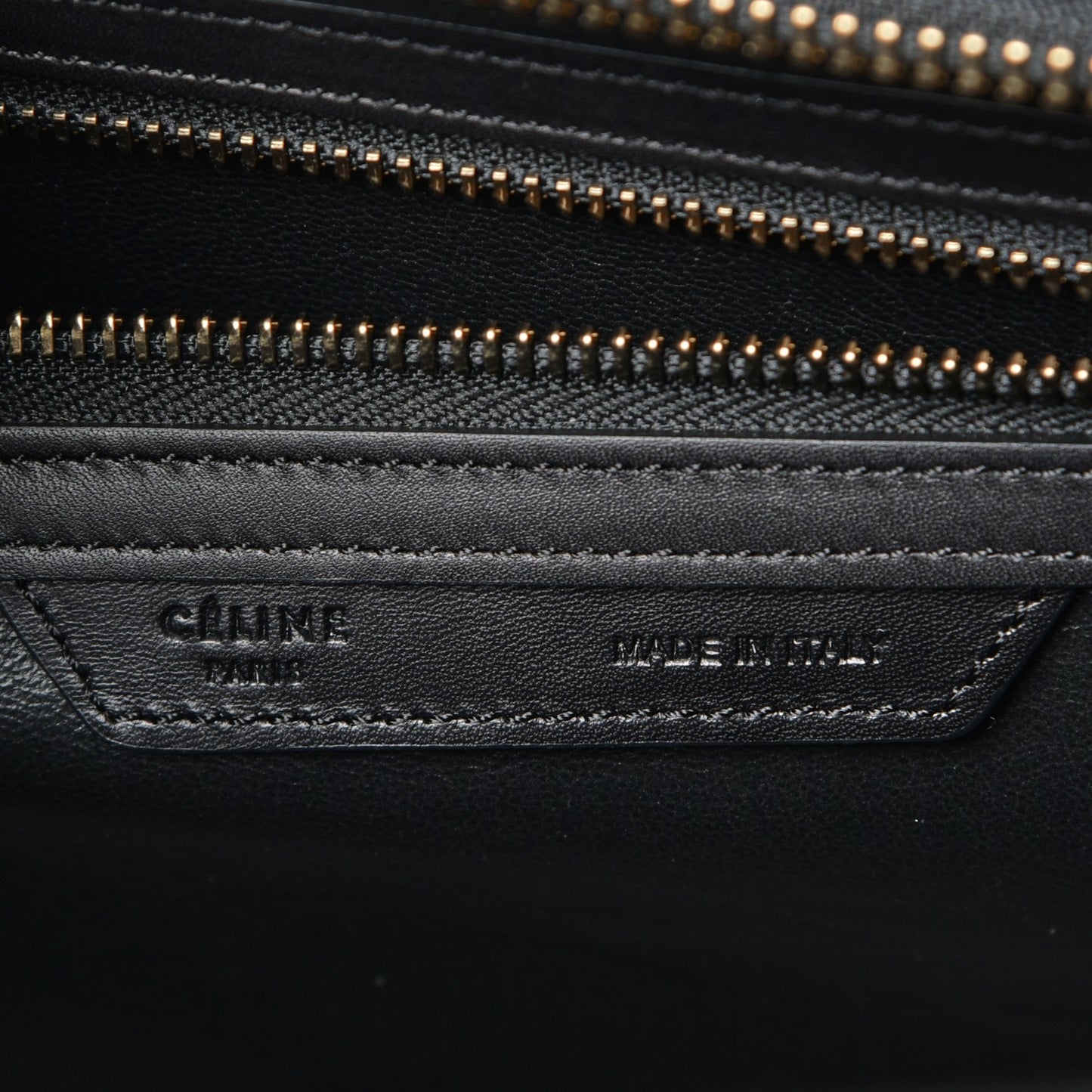 Smooth Calfskin Felt Mini Tri-Color Luggage Khaki