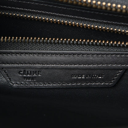 Celine Smooth Calfskin Felt Mini Tri-Color Luggage Khaki 6 of 11