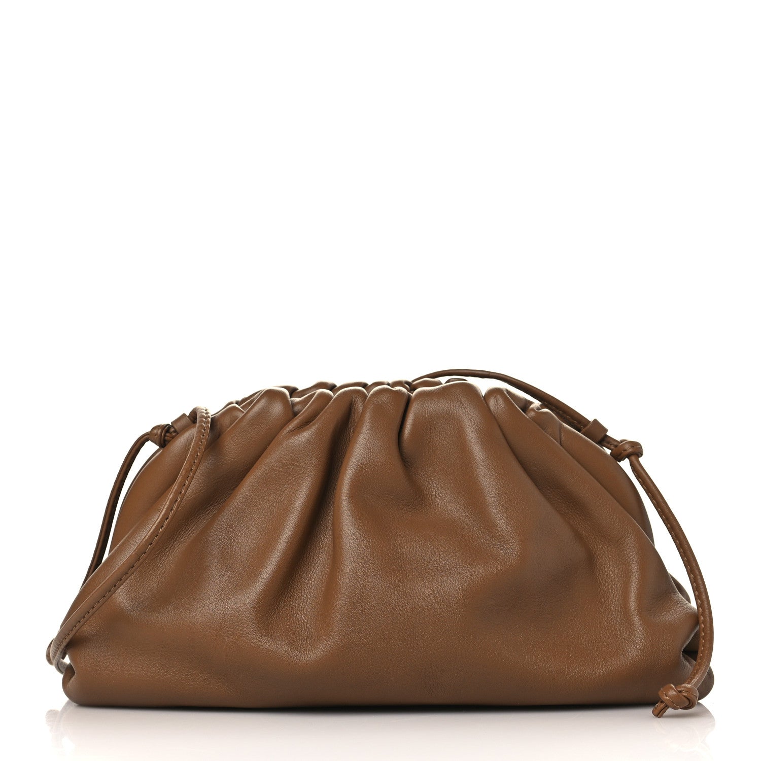 Bottega Veneta Butter Calfskin The Mini Pouch Cammello 1 of 9