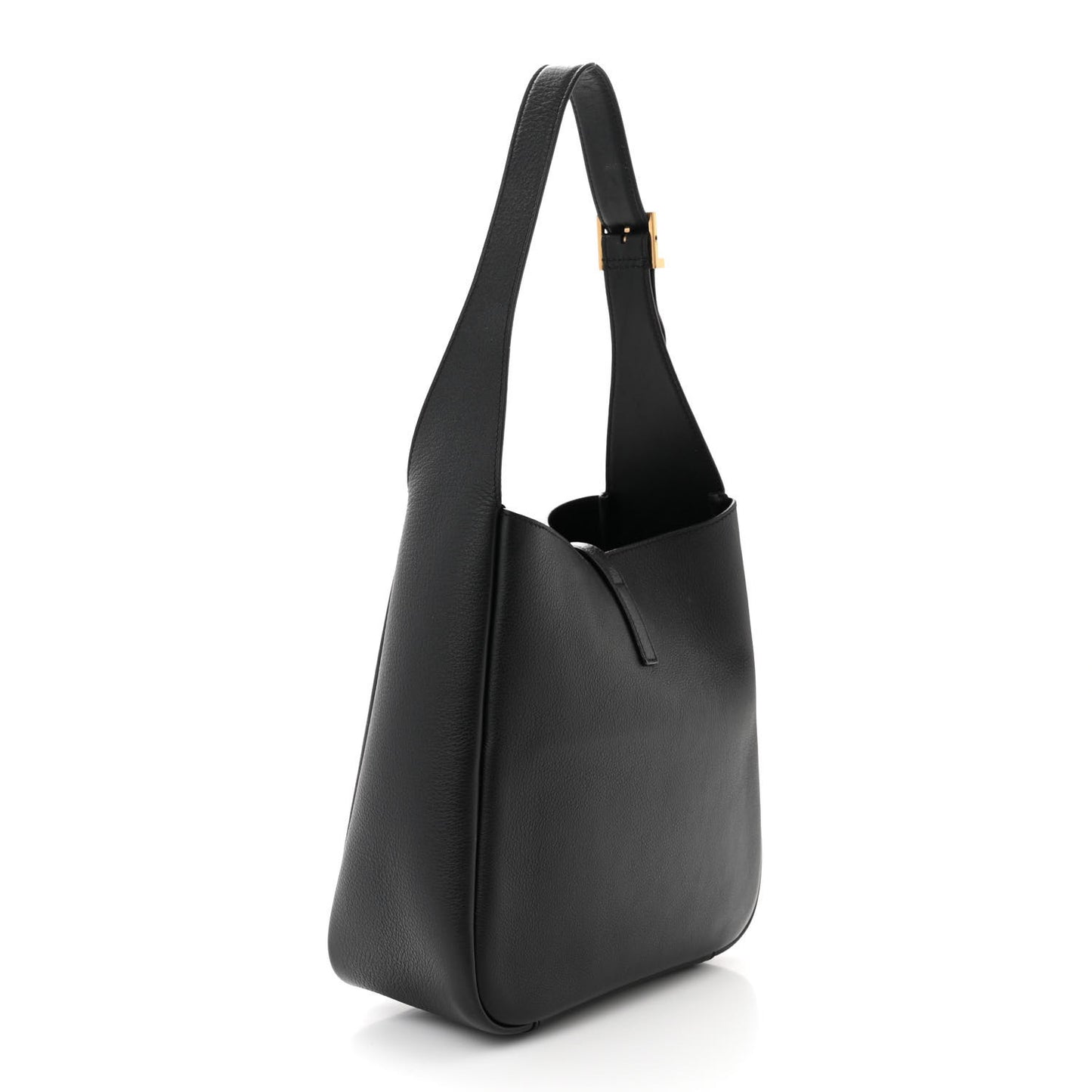 Smooth Calfskin Small Le 5 A 7 Soft Hobo Black