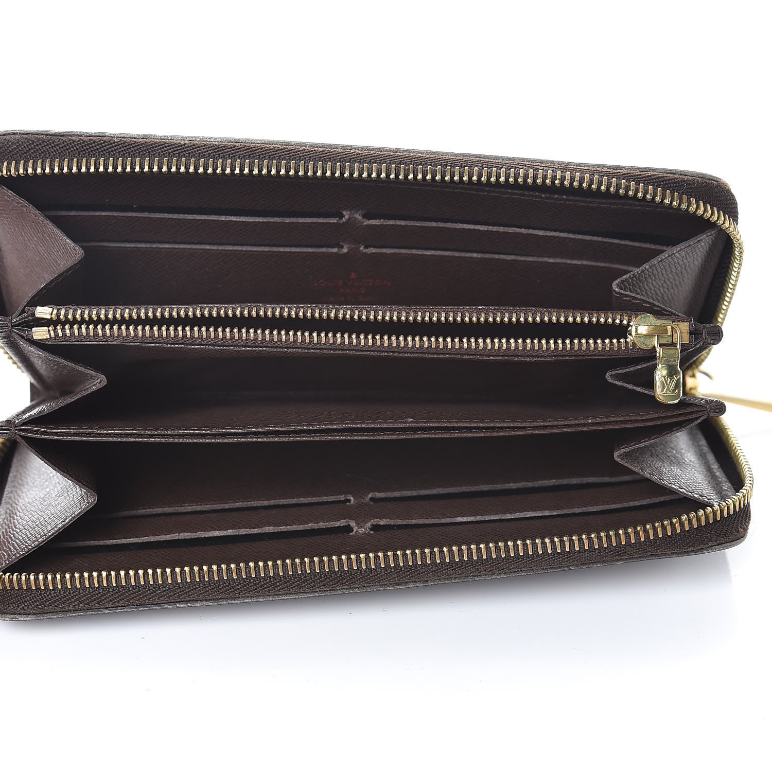 Louis Vuitton Damier Ebene Zippy Wallet 5 of 14
