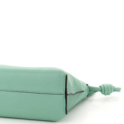 Loewe X Spirited Away Nappa Susuwatari Print Mini Flamenco Knot Clutch Fresh Mint 9 of 9