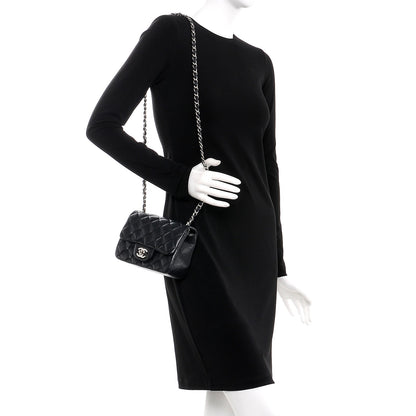Chanel Caviar Quilted Mini Square Flap Black 3 of 13