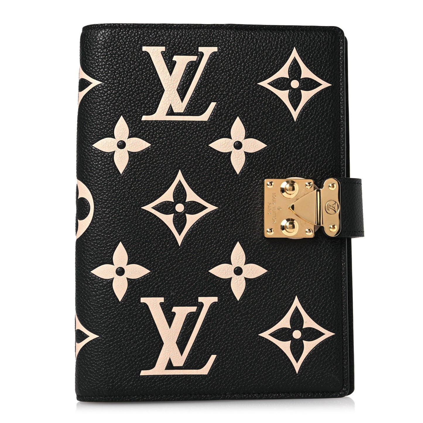Empreinte Monogram Giant Paul Notebook Cover MM Black Beige