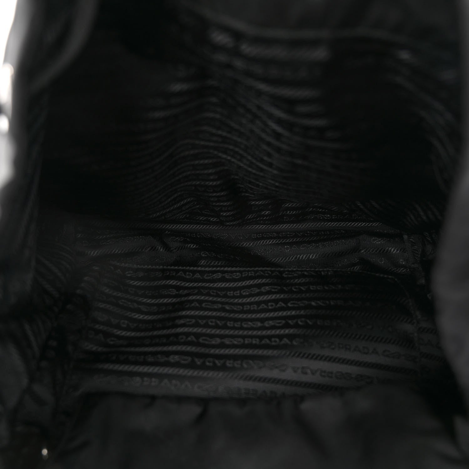 Prada Re-Nylon Saffiano Medium Backpack Black 5 of 9