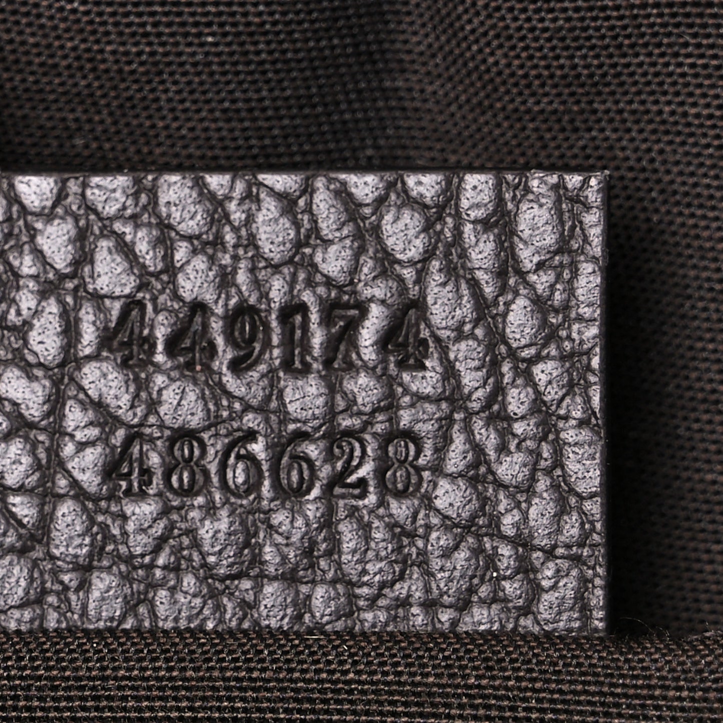 Monogram Belt Bag Dark Brown