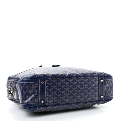 Goyard Goyardine Ambassade MM Briefcase Navy 4 of 10