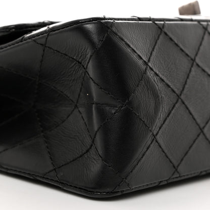 Chanel Aged Calfskin Quilted 2.55 Reissue 225 Flap Black 9 of 10
