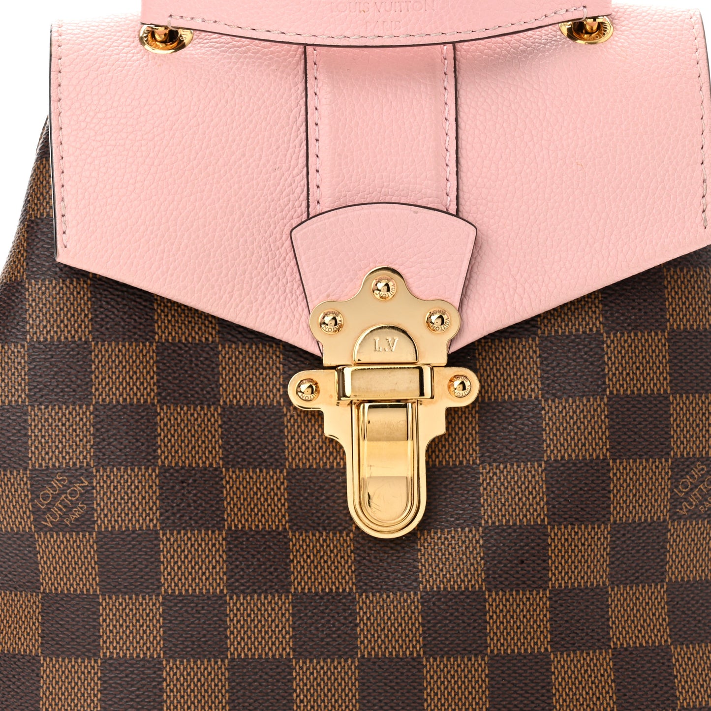 Damier Ebene Clapton Backpack Magnolia