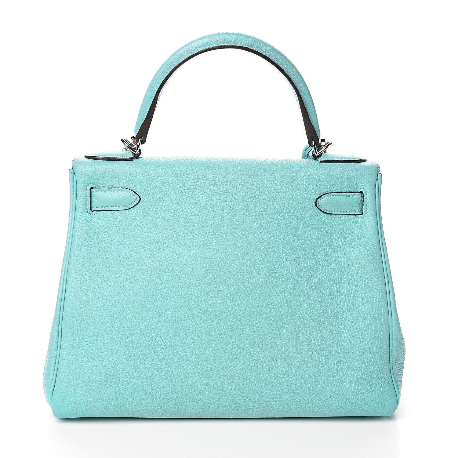 Hermes Togo Kelly Retourne 28 Bleu Atoll 2 of 39