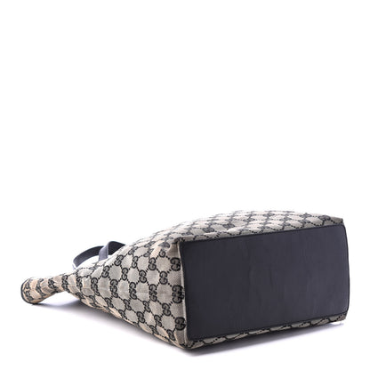 Gucci Monogram Large Bucket Tote Black 3 of 10