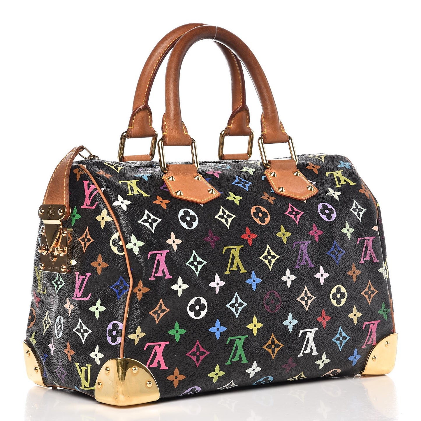 Monogram Multicolor Speedy 30 Black