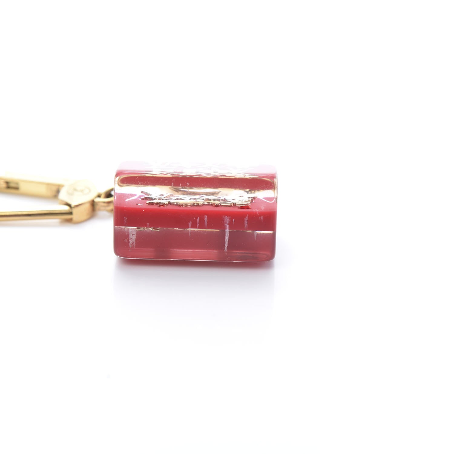 Louis Vuitton Resin Inclusion Speedy Bag Charm Key Chain Pomme D'Amour 4 of 5