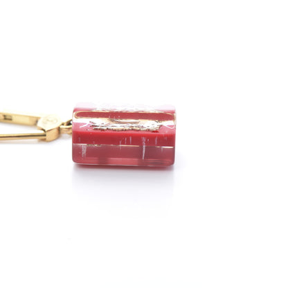 Louis Vuitton Resin Inclusion Speedy Bag Charm Key Chain Pomme D'Amour 4 of 5