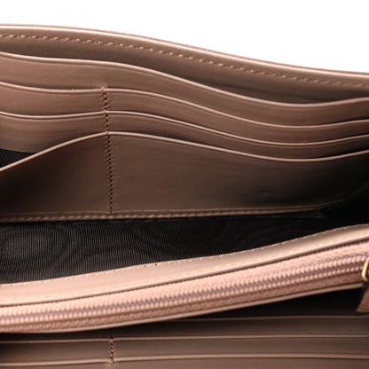 Gucci Calfskin Matelasse GG Marmont Continental Wallet Porcelain Rose 5 of 8