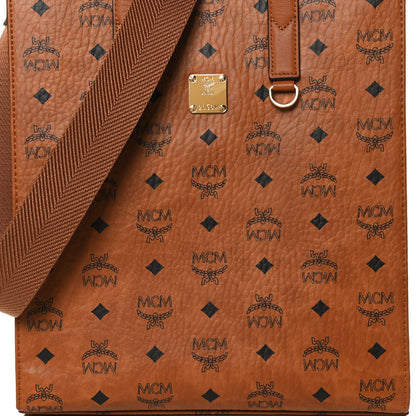 MCM Visetos Klassik Tote Cognac 10 of 10
