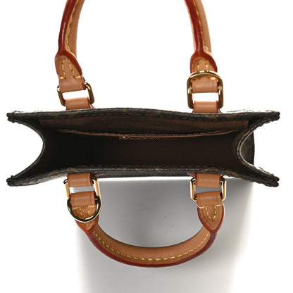 Louis Vuitton Monogram Petit Sac Plat 5 of 10