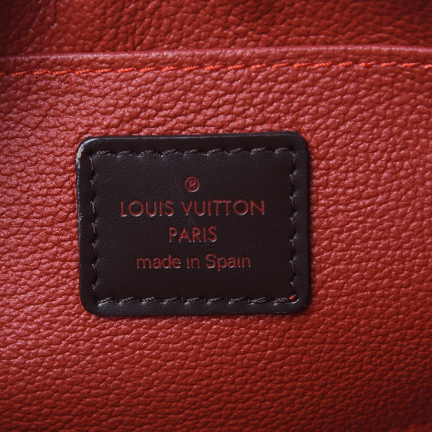 Louis Vuitton Damier Ebene Cosmetic Pouch 6 of 10
