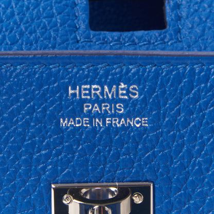 Hermes Togo Birkin 25 Bleu France 20 of 29