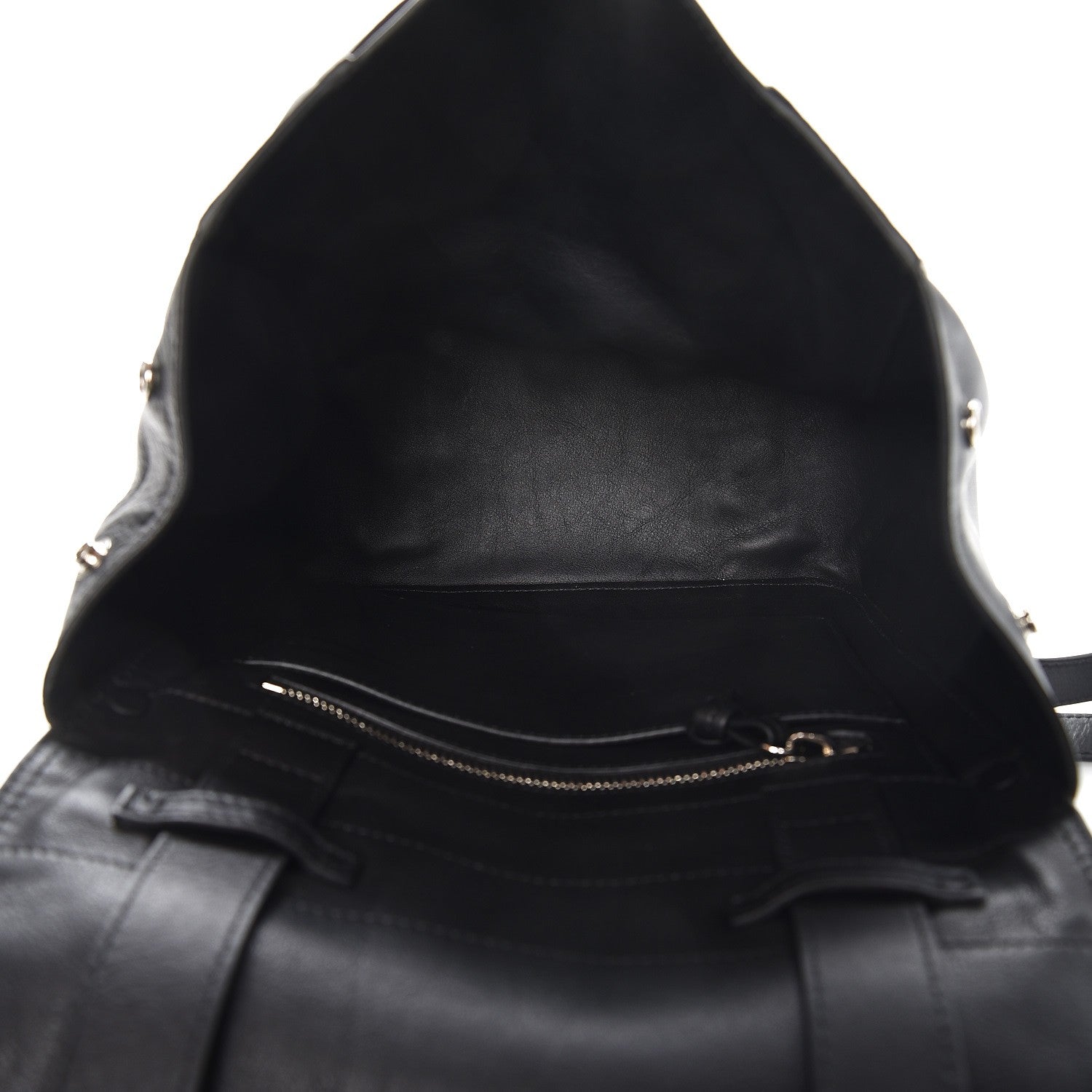 Proenza Schouler Calfskin PS Courier Backpack Black 5 of 8