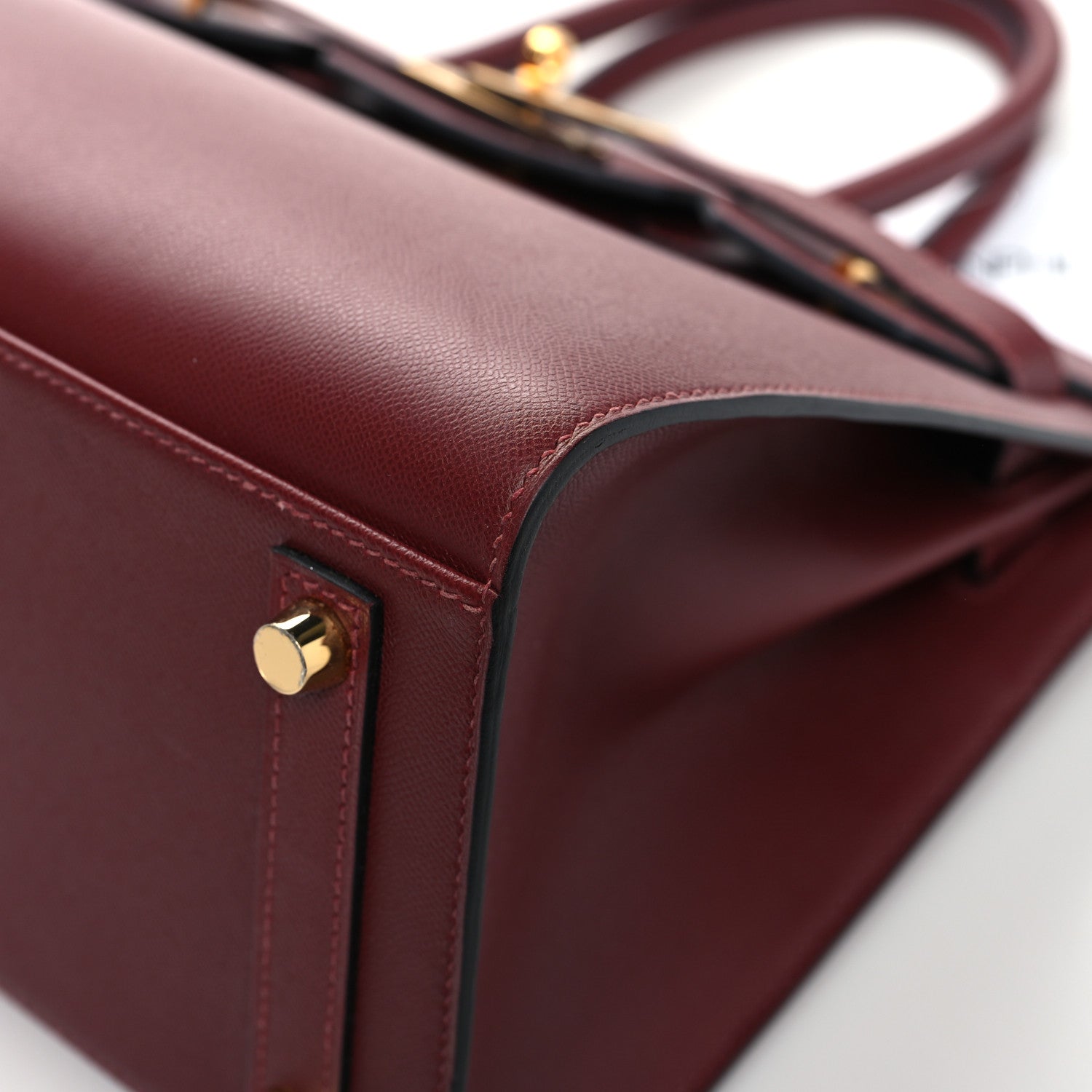 Hermes Madame Calfskin Birkin Sellier 30 Rouge H 10 of 12