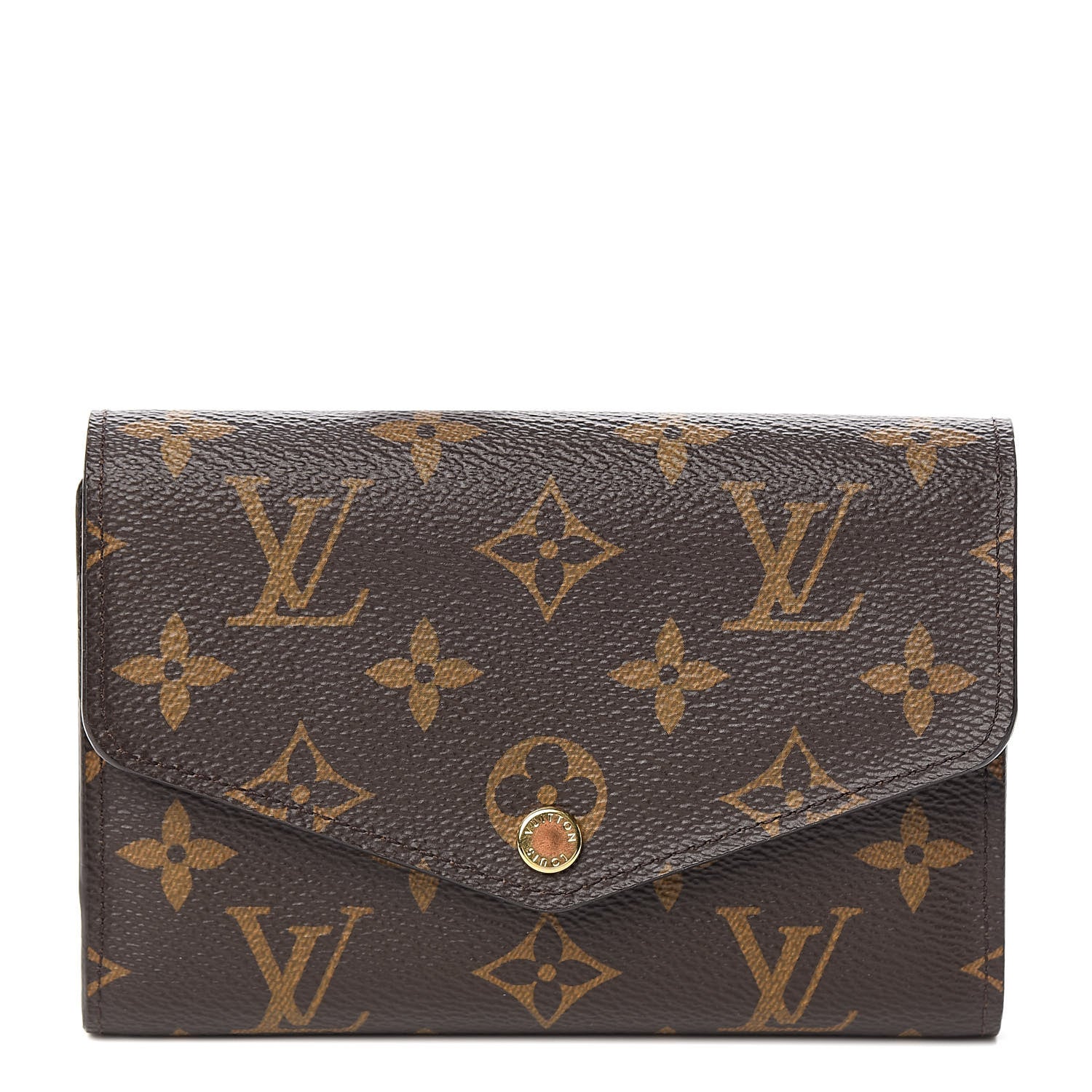 Louis Vuitton Monogram Sarah Compact Wallet 1 of 8