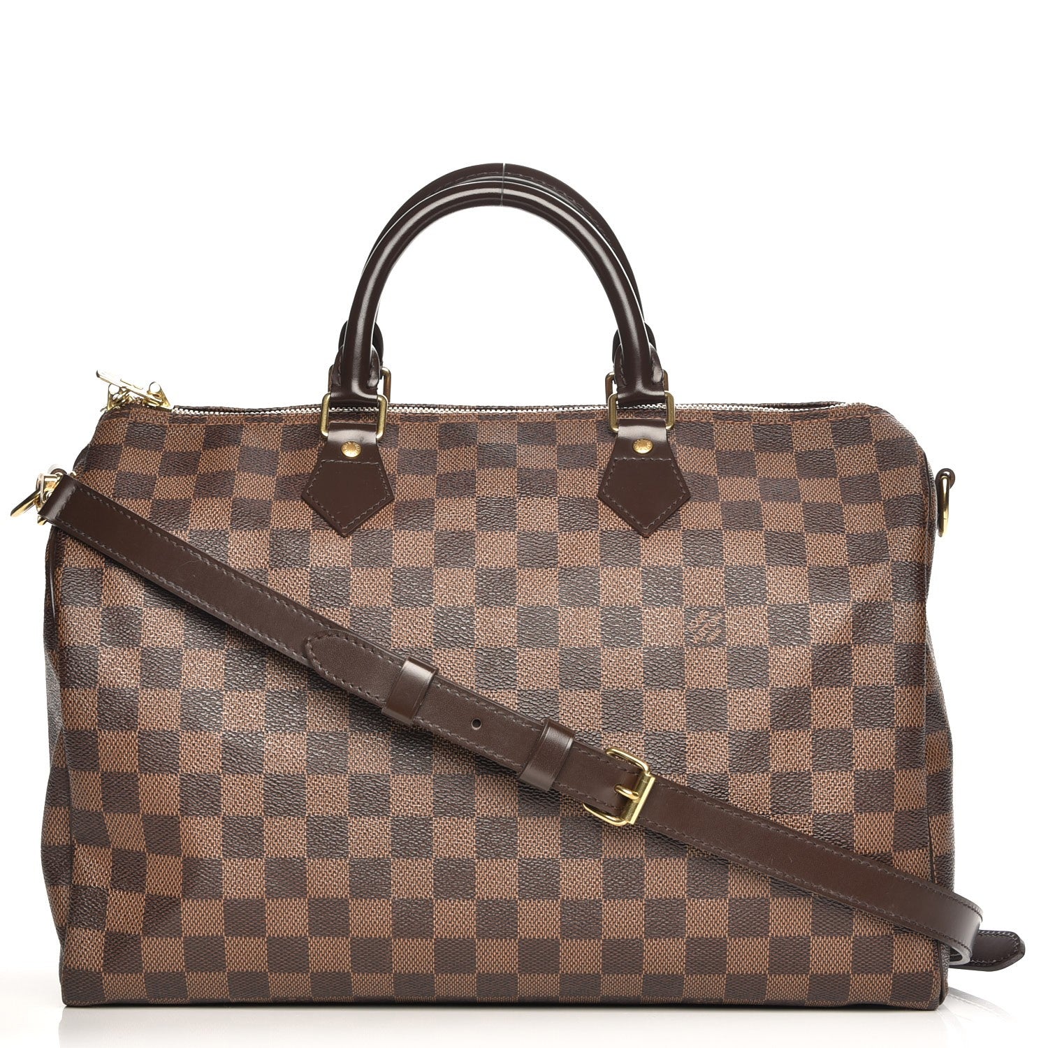 Louis Vuitton Damier Ebene Speedy Bandouliere 35 1 of 8