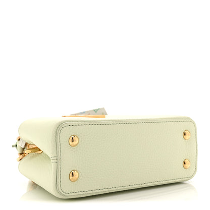 Louis Vuitton LV X TM Taurillon Mini Capucines Green 4 of 9