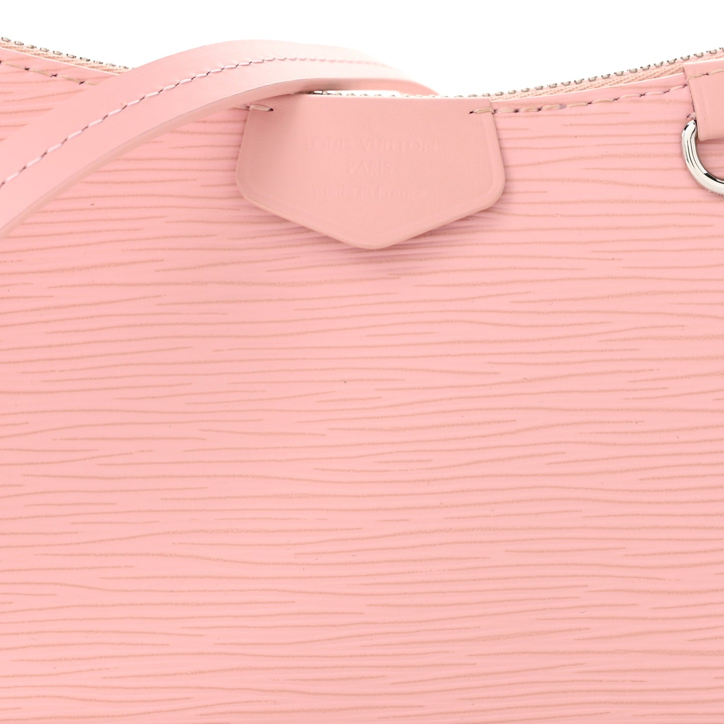 Epi Easy Pouch On Strap Rose Ballerine