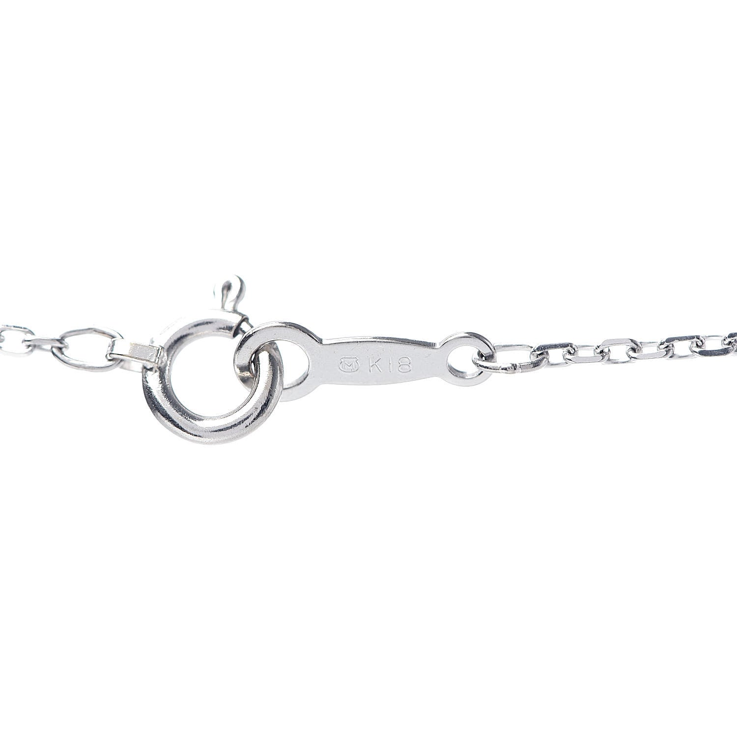 Mikimoto 18K White Gold Diamond Akoya Pearl 4.5-5mm Pendant Necklace 6 of 6