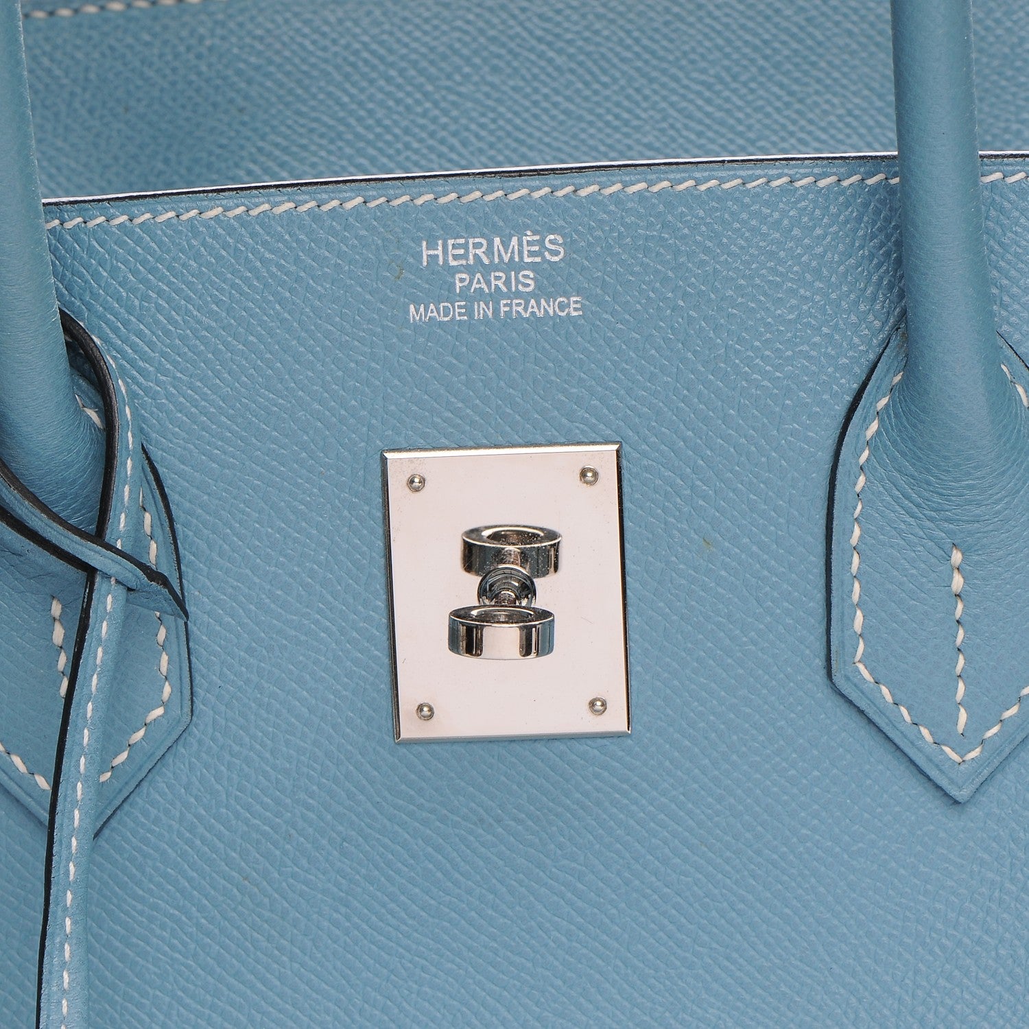 Hermes Epsom Birkin 35 Blue Jean 22 of 24