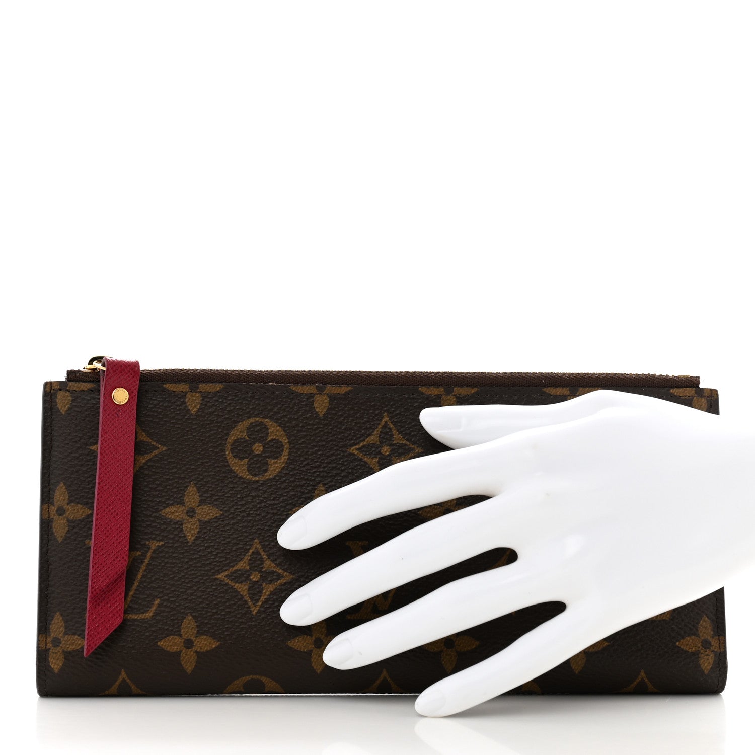 Louis Vuitton Monogram Adele Wallet Fuchsia 2 of 9